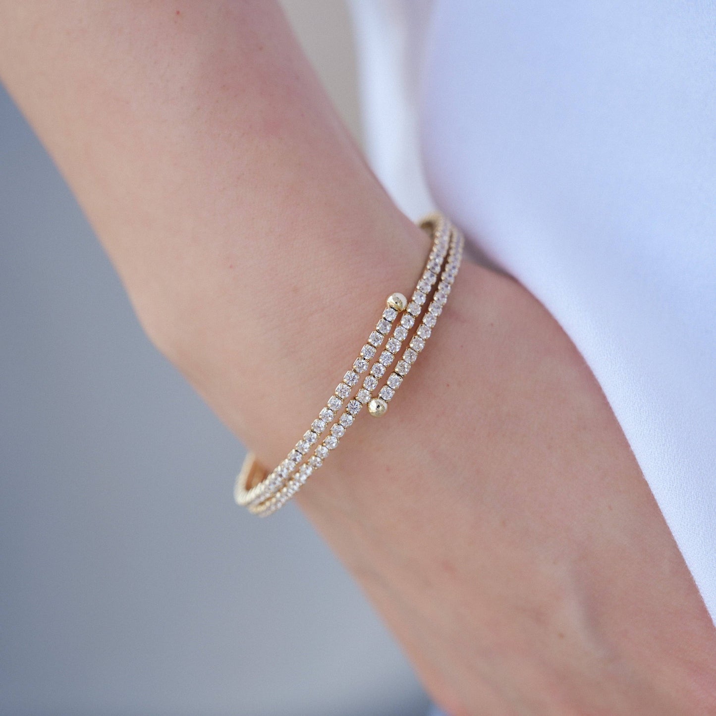 Bracelet de tennis f