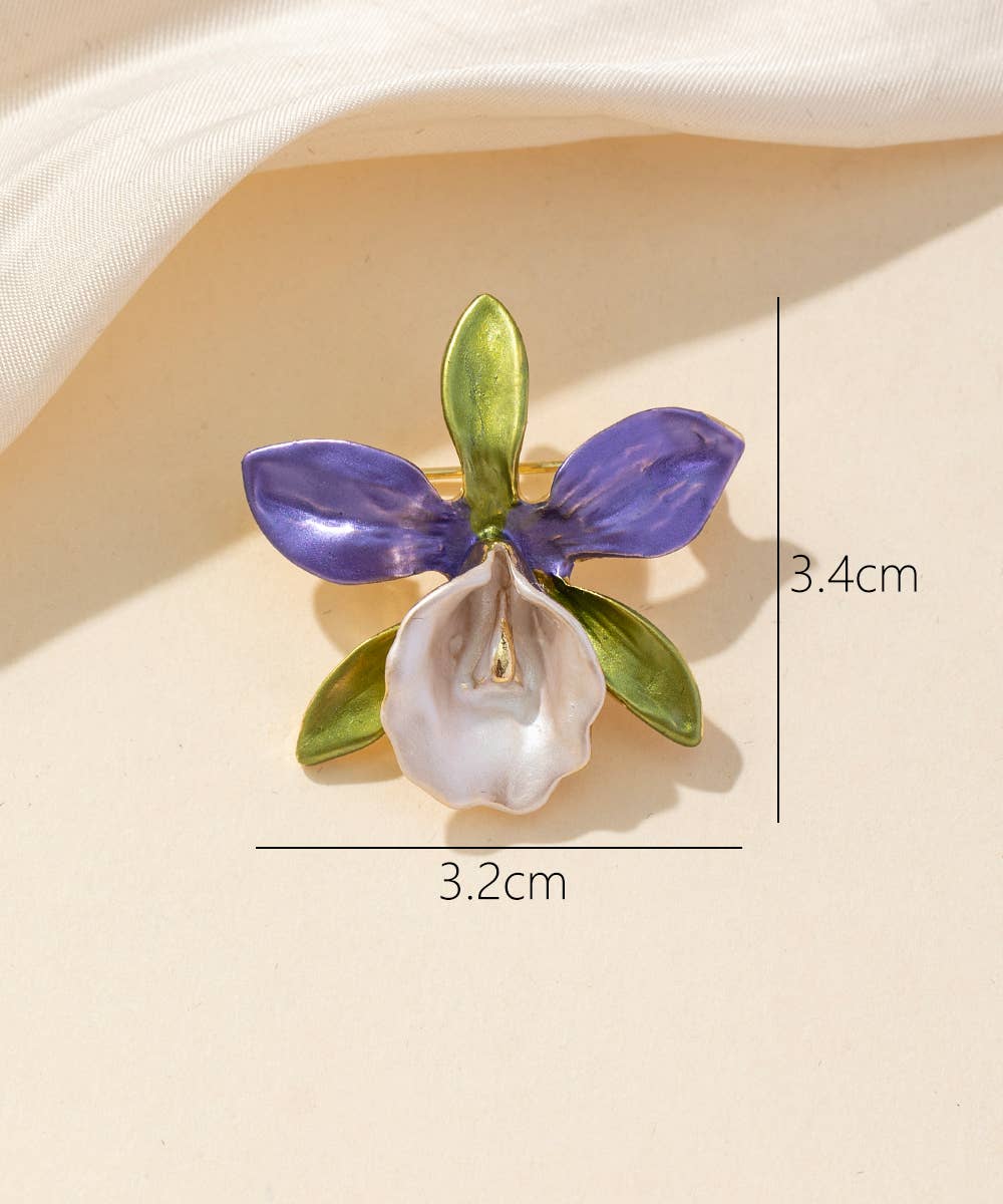 Broche Fleur de Reine