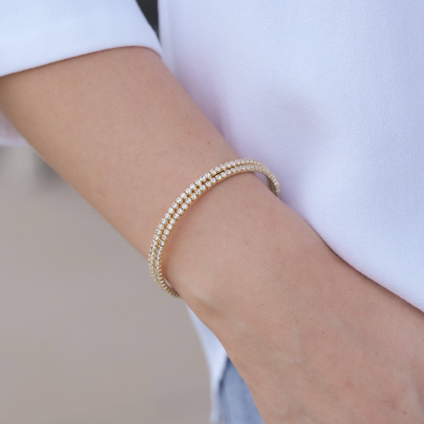 Bracelet de tennis f