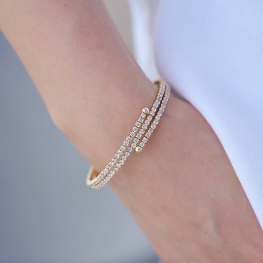 Bracelet de tennis f
