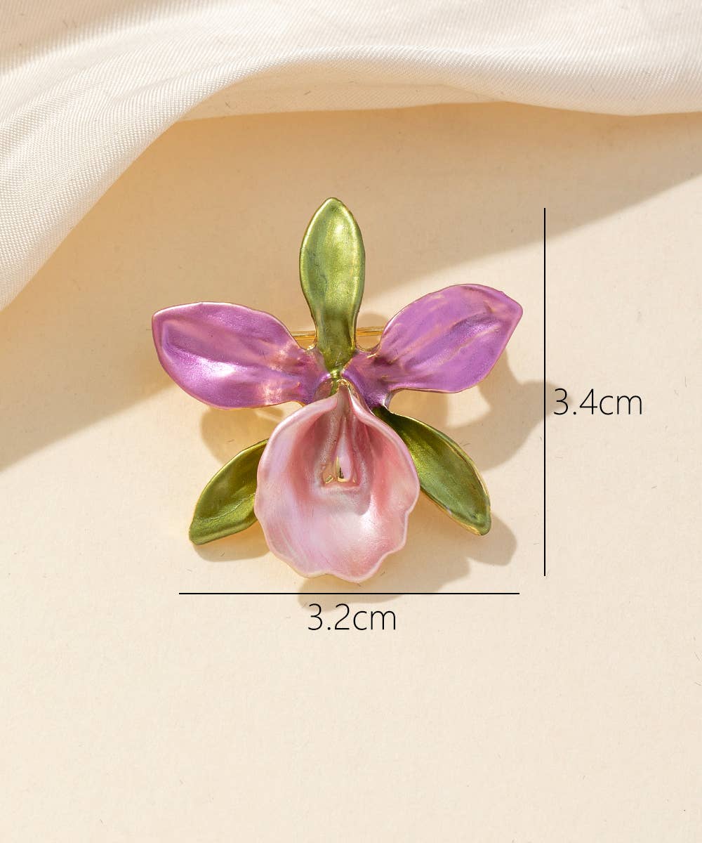 Broche Fleur de Reine